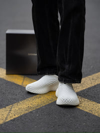 ASTA | STARAY Futuristic 3D-Printed Streetwear Sneaker-lightyear-white-7