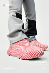 ASTA | STARAY Futuristic 3D-Printed Streetwear Sneaker-misty-pink-9