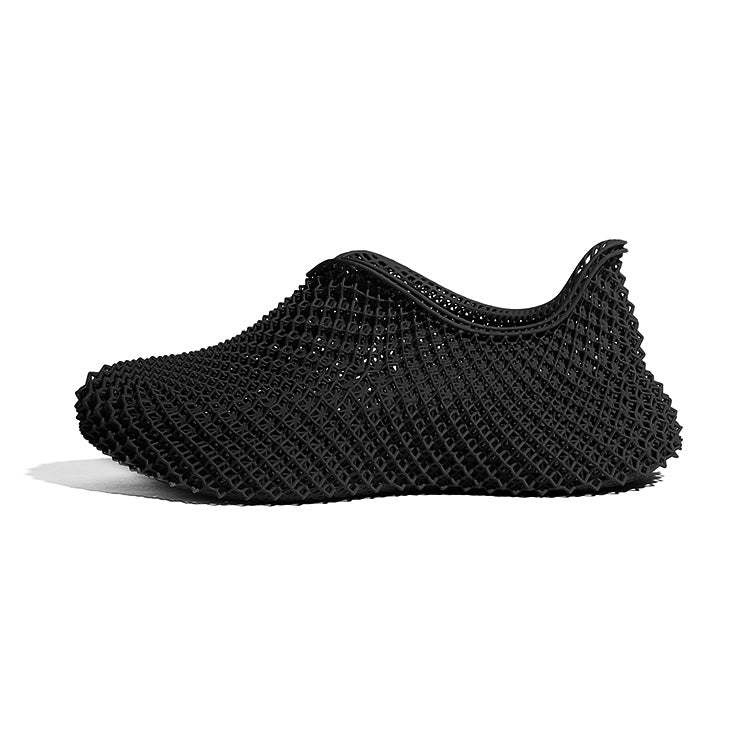 ASTA | STARAY Futuristic 3D-Printed Streetwear Sneaker-wormhole-black-2