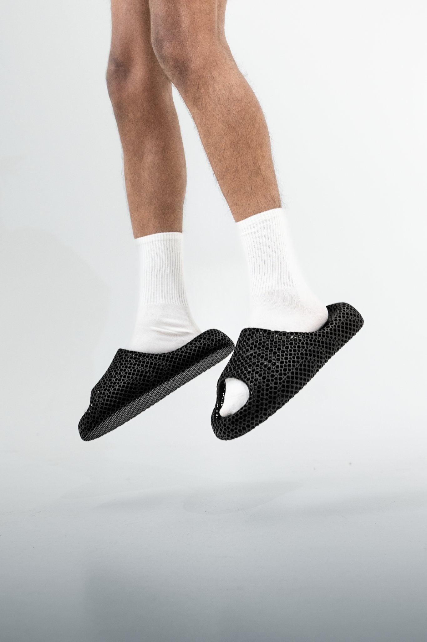 DOLPHIN PRO | STARAY Futuristic 3D-Printed Streetwear Slides-onyx-black-5