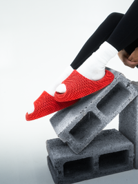 DOLPHIN PRO | STARAY Futuristic 3D-Printed Streetwear Slides-inferno-red-5