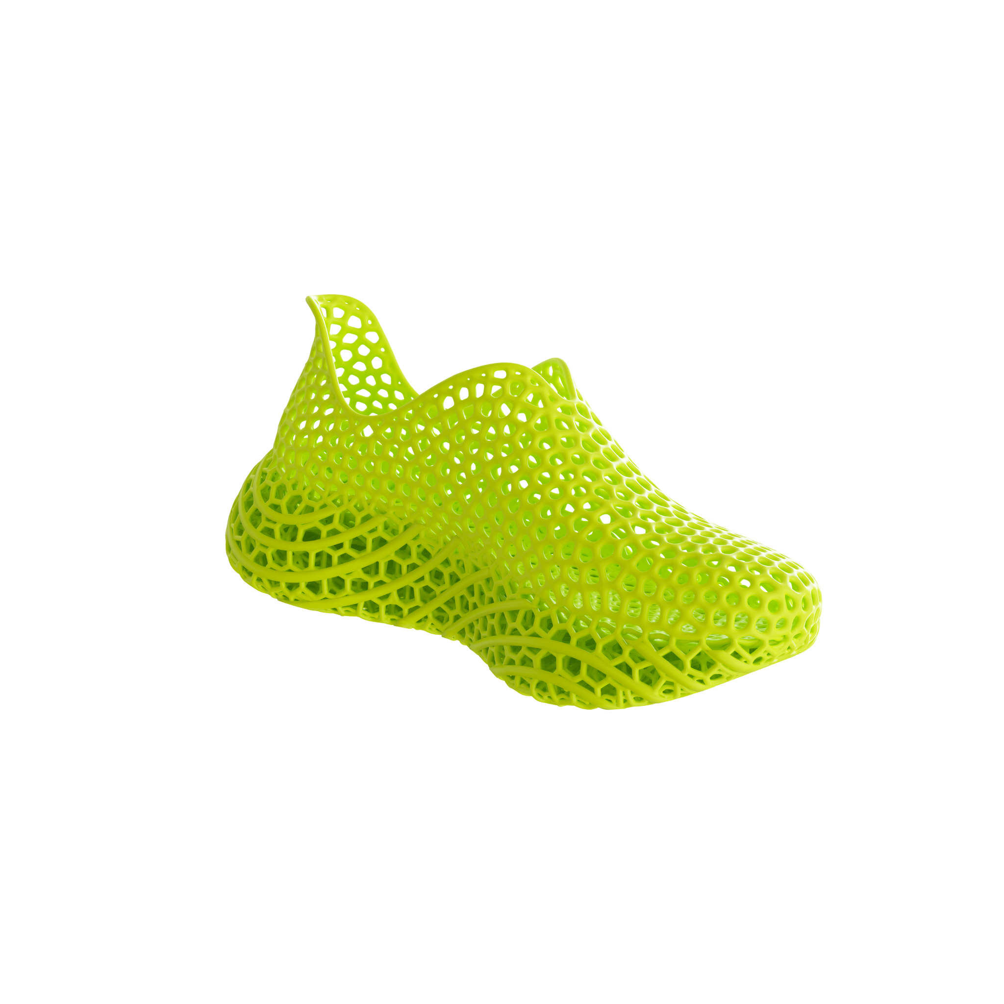 UU | STARAY Futuristic 3D-Printed Streetwear Sneaker-electric-lime-3