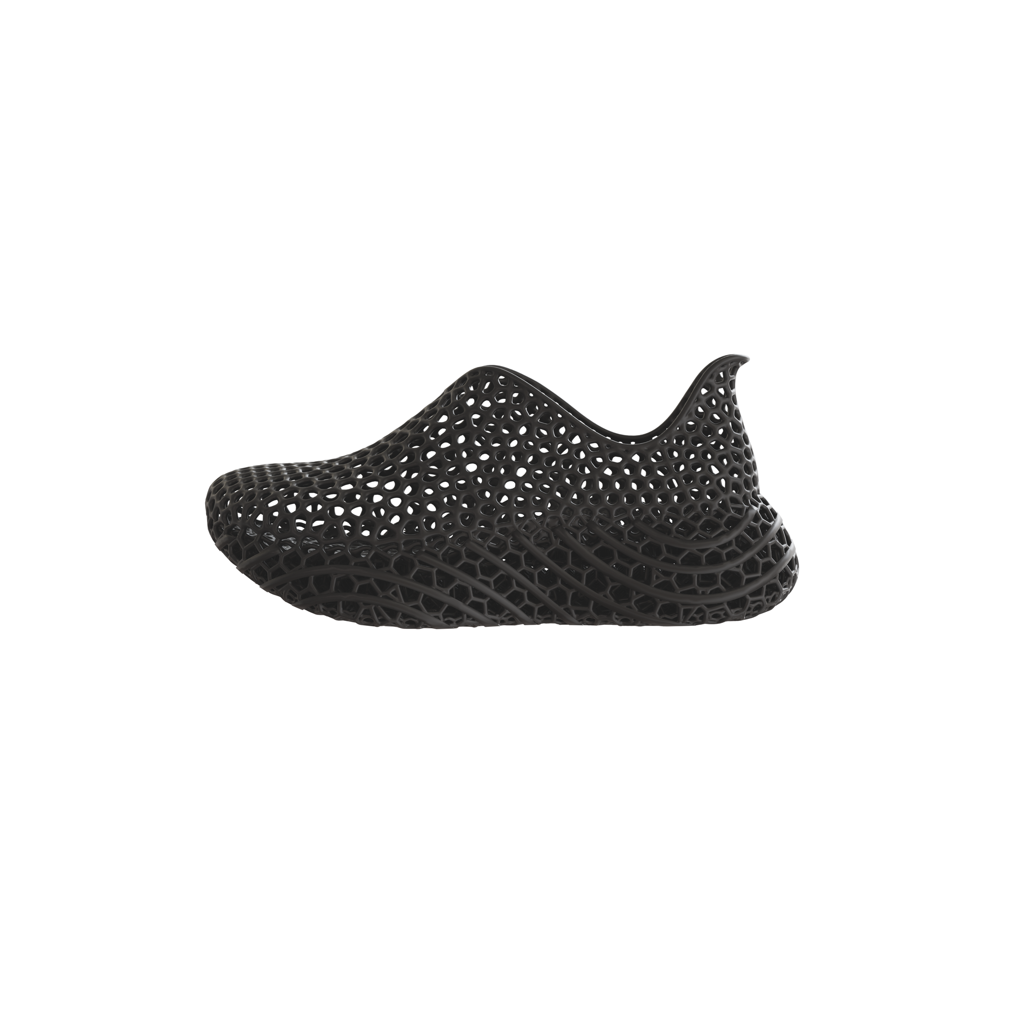 UU | STARAY Futuristic 3D-Printed Streetwear Sneaker-onyx-black-5